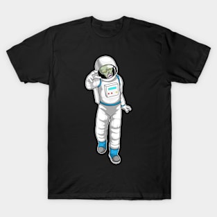 Zombie Halloween Astronaut T-Shirt